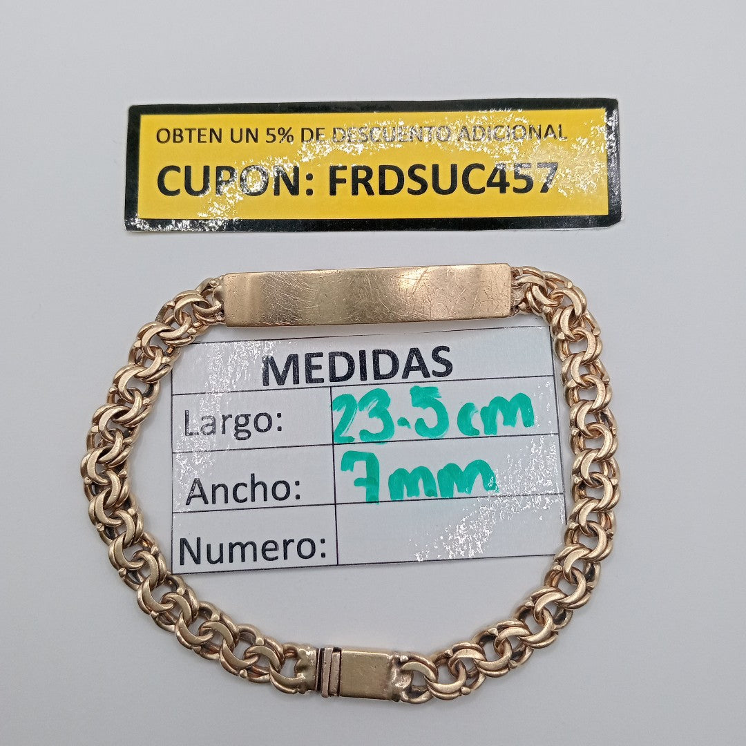 ESCLAVA ORO 10 K 20.4 GRMS (SEMINUEVO)