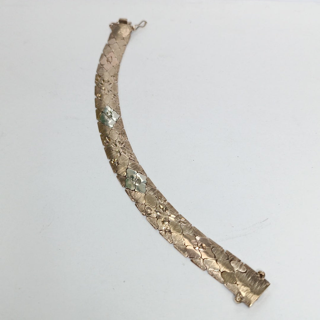 PULSERA ORO,ORO COMBINADO 8 K 22,70 GRMS (SEMINUEVO)
