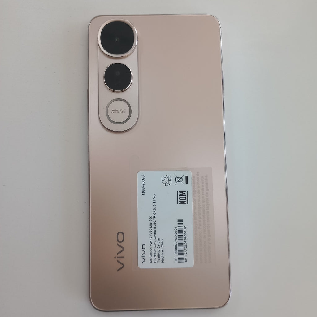 CELULAR VIVO V50 LITE 5G V2440 (2025) 256 GB 12 GB RAM (SEMINUEVO)