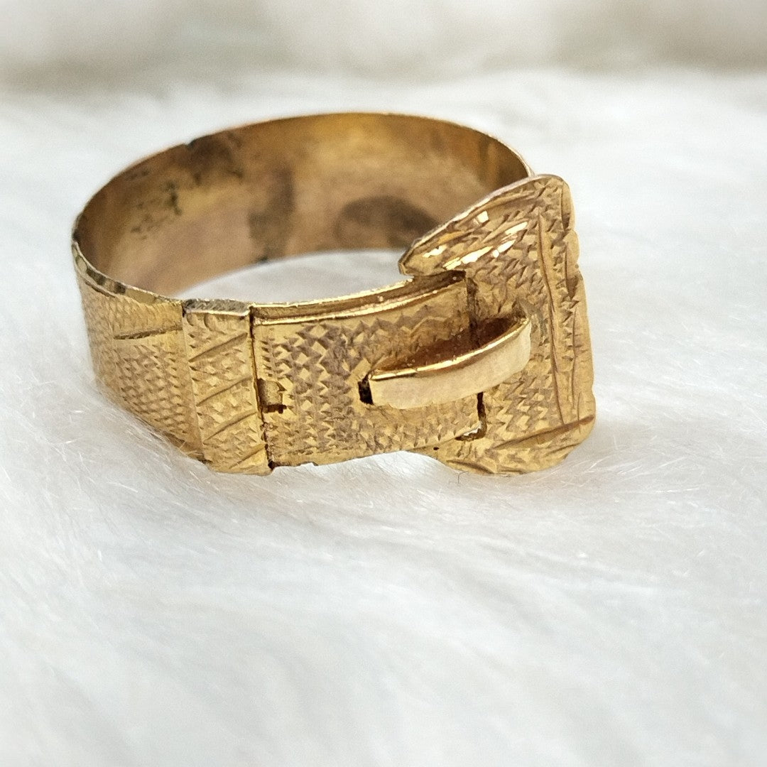 ANILLO ORO 10 K 4.4 GRMS (SEMINUEVO)