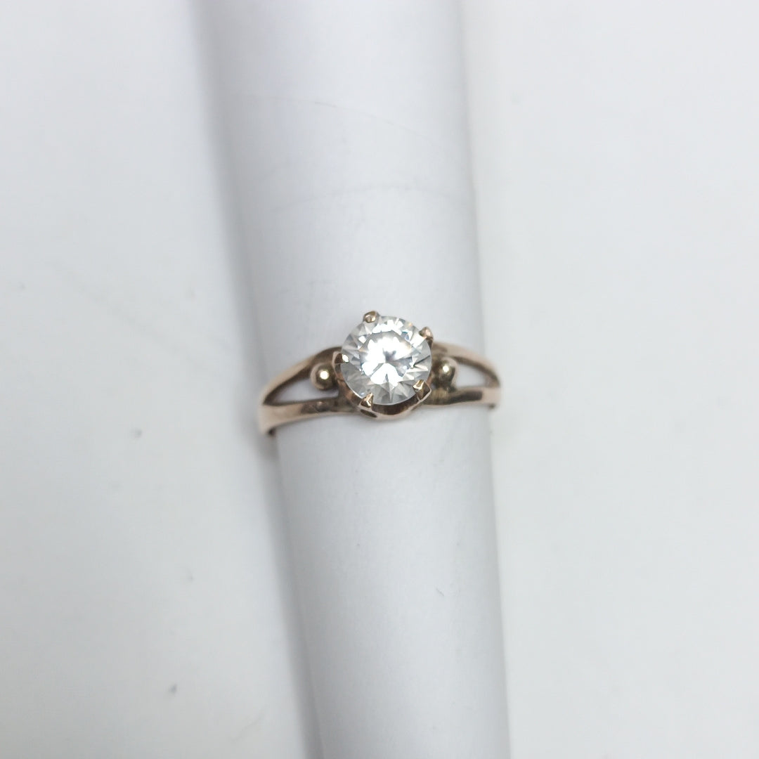 ANILLO,SOLITARIO ORO 8 K 2,00 GRMS (SEMINUEVO)