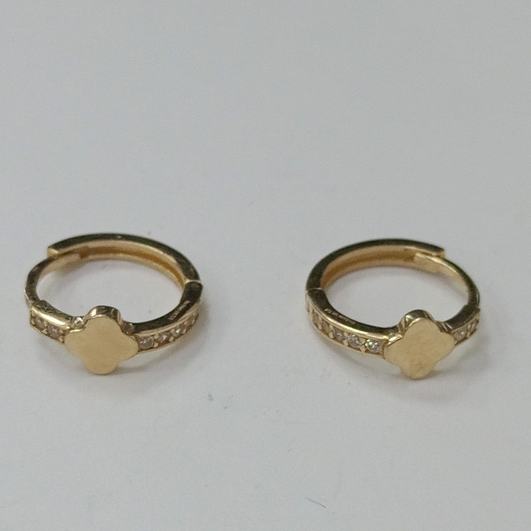 ARRACADAS PAR ORO 14 K 2.1 GRMS (SEMINUEVO)