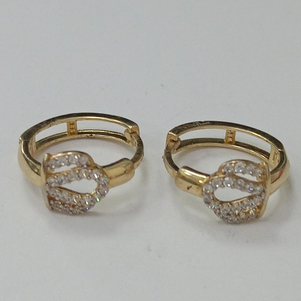 ARRACADAS PAR ORO 14 K 2.1 GRMS (SEMINUEVO)