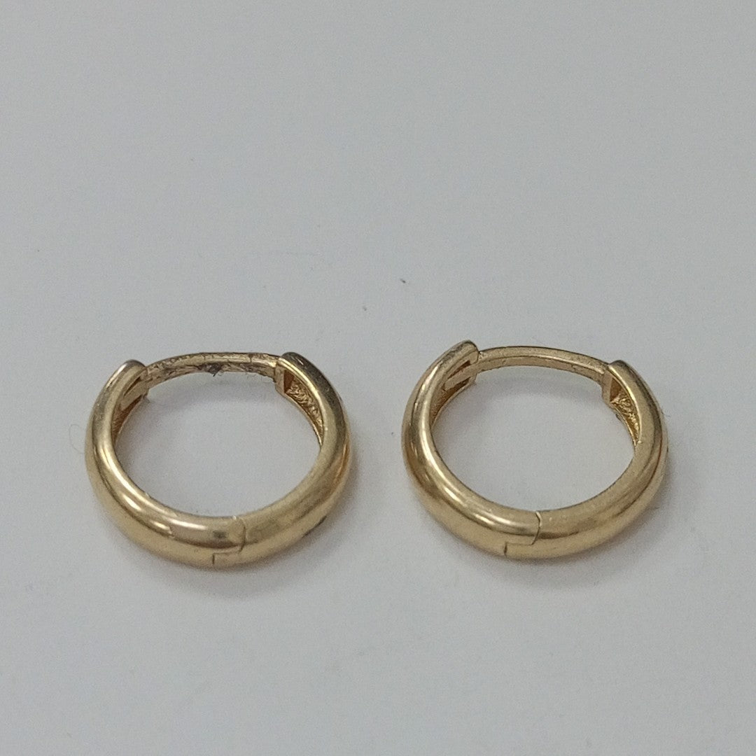 ARRACADAS PAR ORO 14 K 1.6 GRMS (SEMINUEVO)