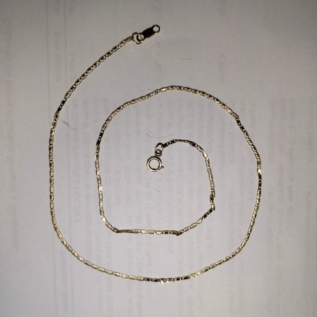 CADENA ORO 10 K 1.2 GRMS (SEMINUEVO)