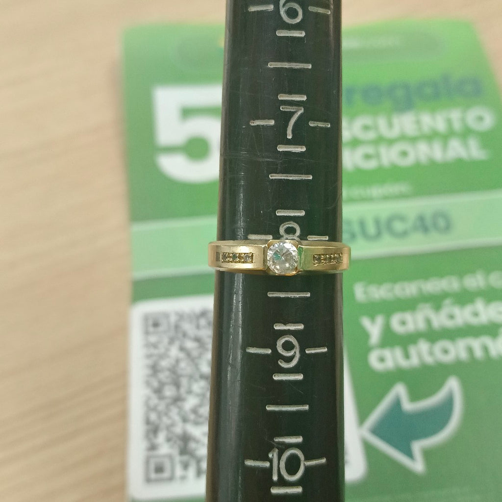 SOLITARIO ORO 10 K 2,50 GRMS (SEMINUEVO)