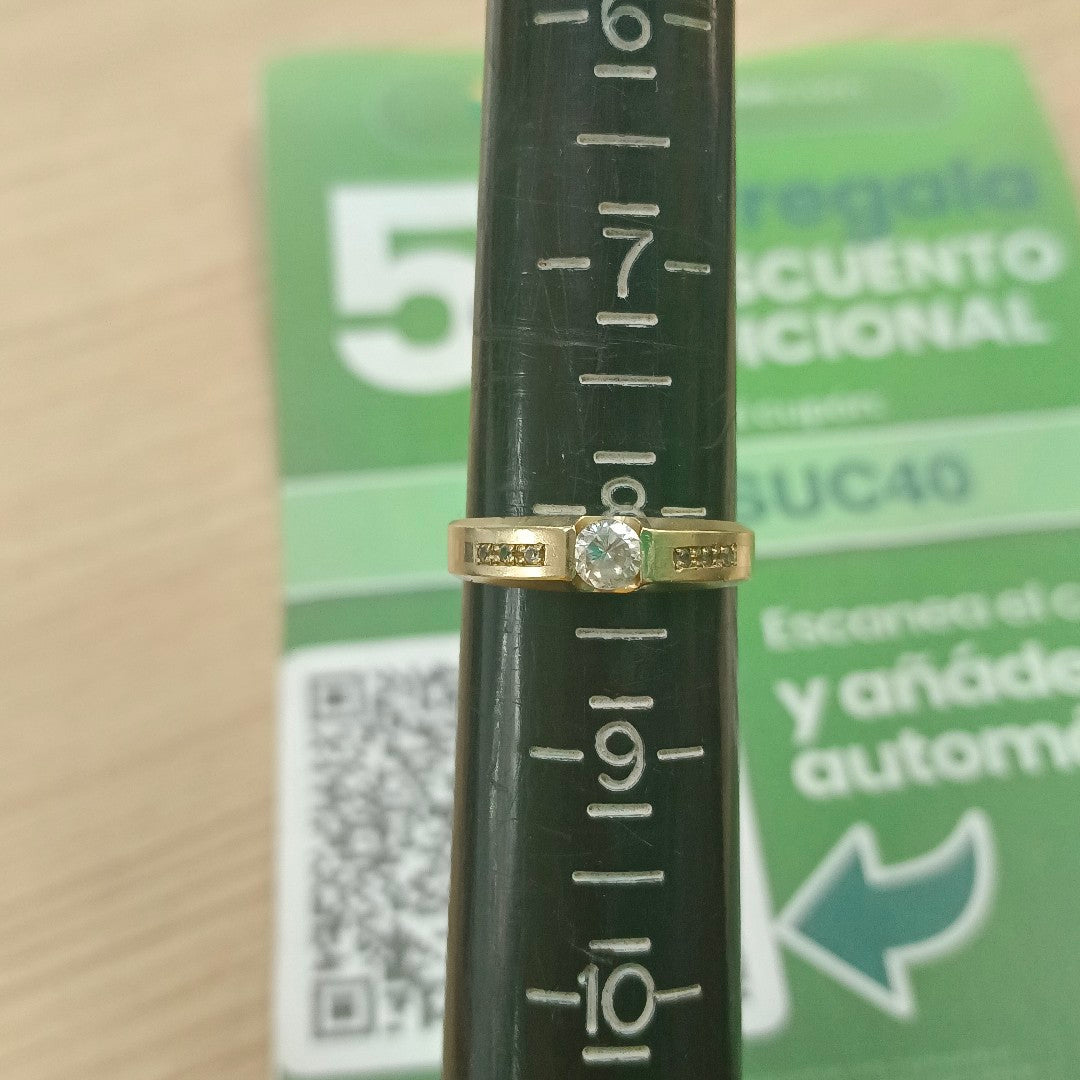SOLITARIO ORO 10 K 2,50 GRMS (SEMINUEVO)