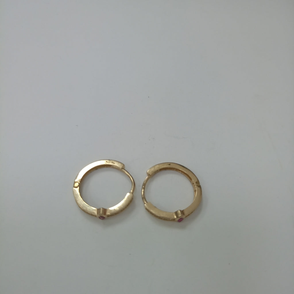 ARRACADAS PAR ORO 14 K 2.1 GRMS (SEMINUEVO)