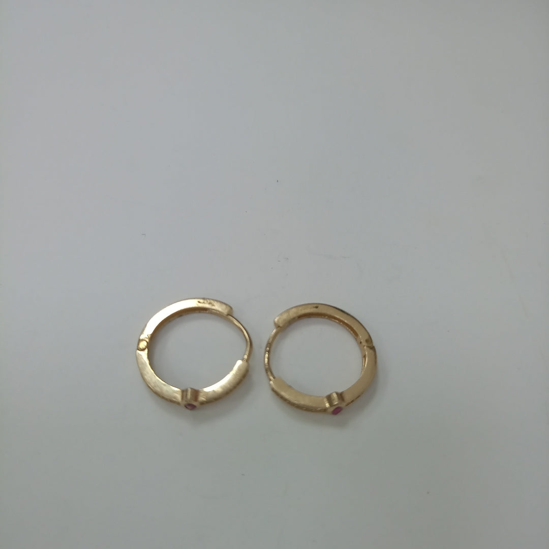 ARRACADAS PAR ORO 14 K 2.1 GRMS (SEMINUEVO)