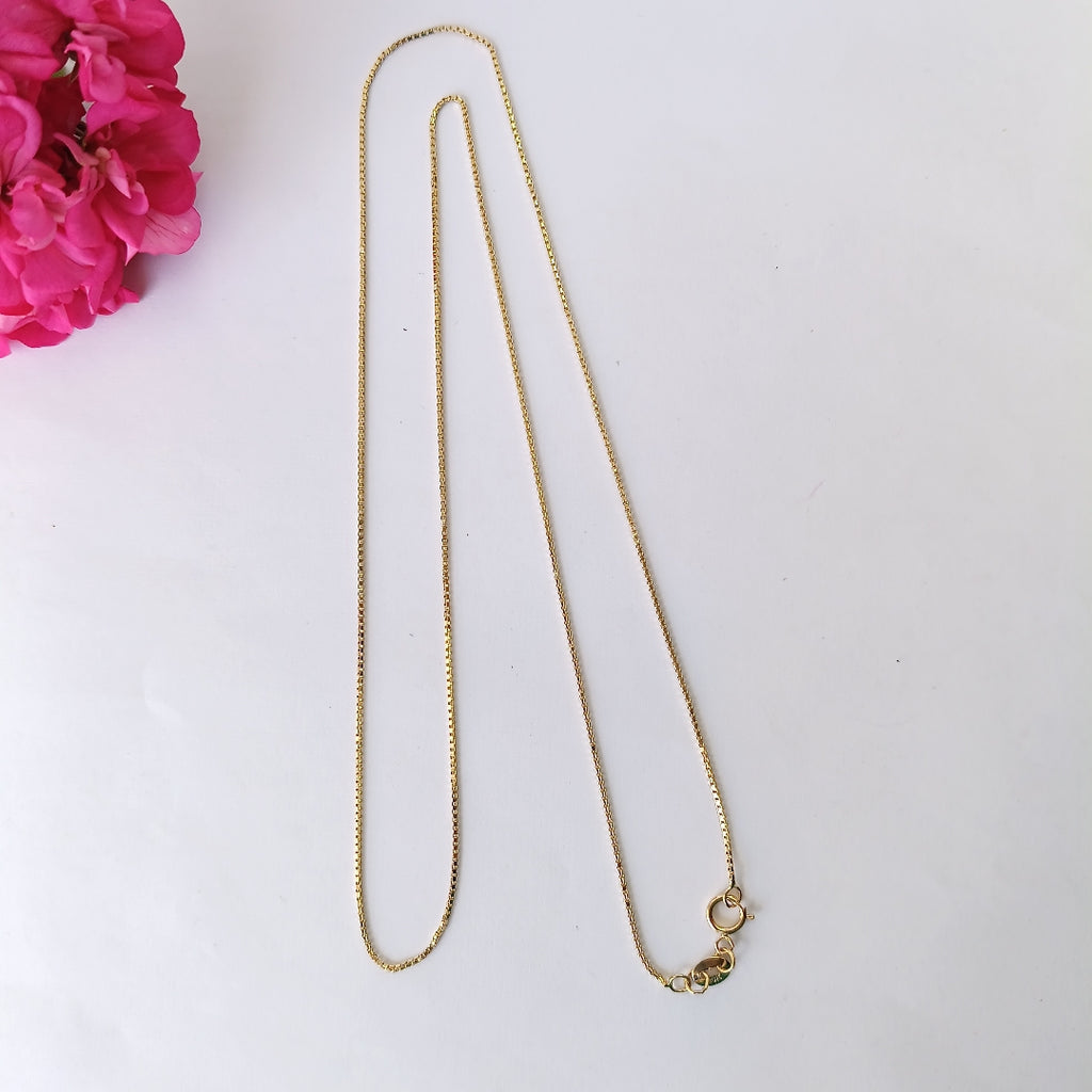 CADENA VENECIANA 2.3G 55 CM 14K (NUEVO)
