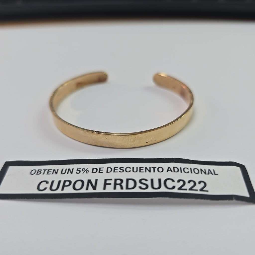 PULSERA RIGIDA ORO 10 K 11.6 GRMS (SEMINUEVO)