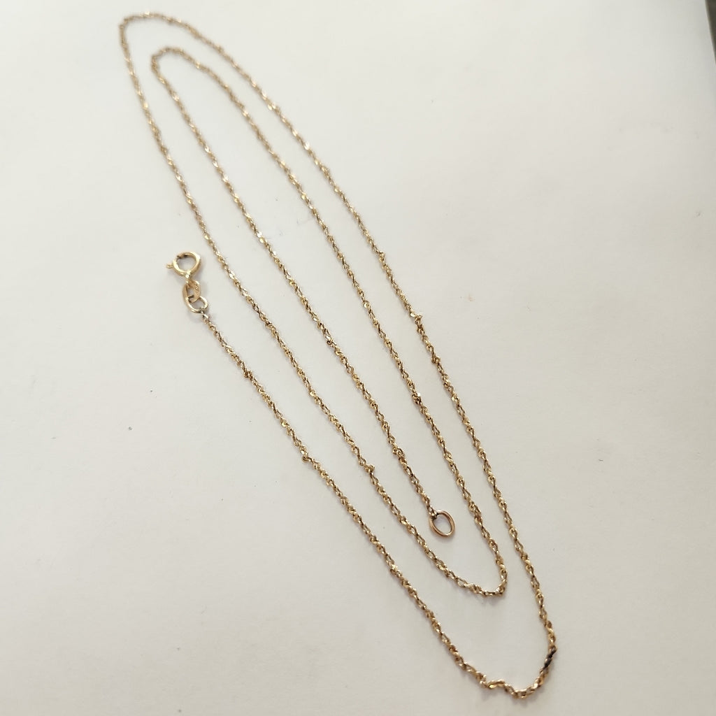 CADENA ORO 14 K 2.9 GRMS (SEMINUEVO)