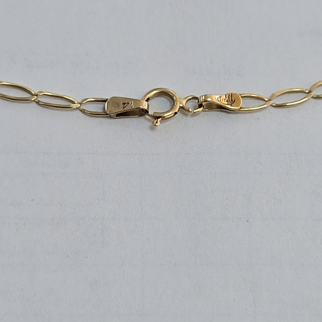 CADENA ORO 14 K 4.3 GRMS (SEMINUEVO)