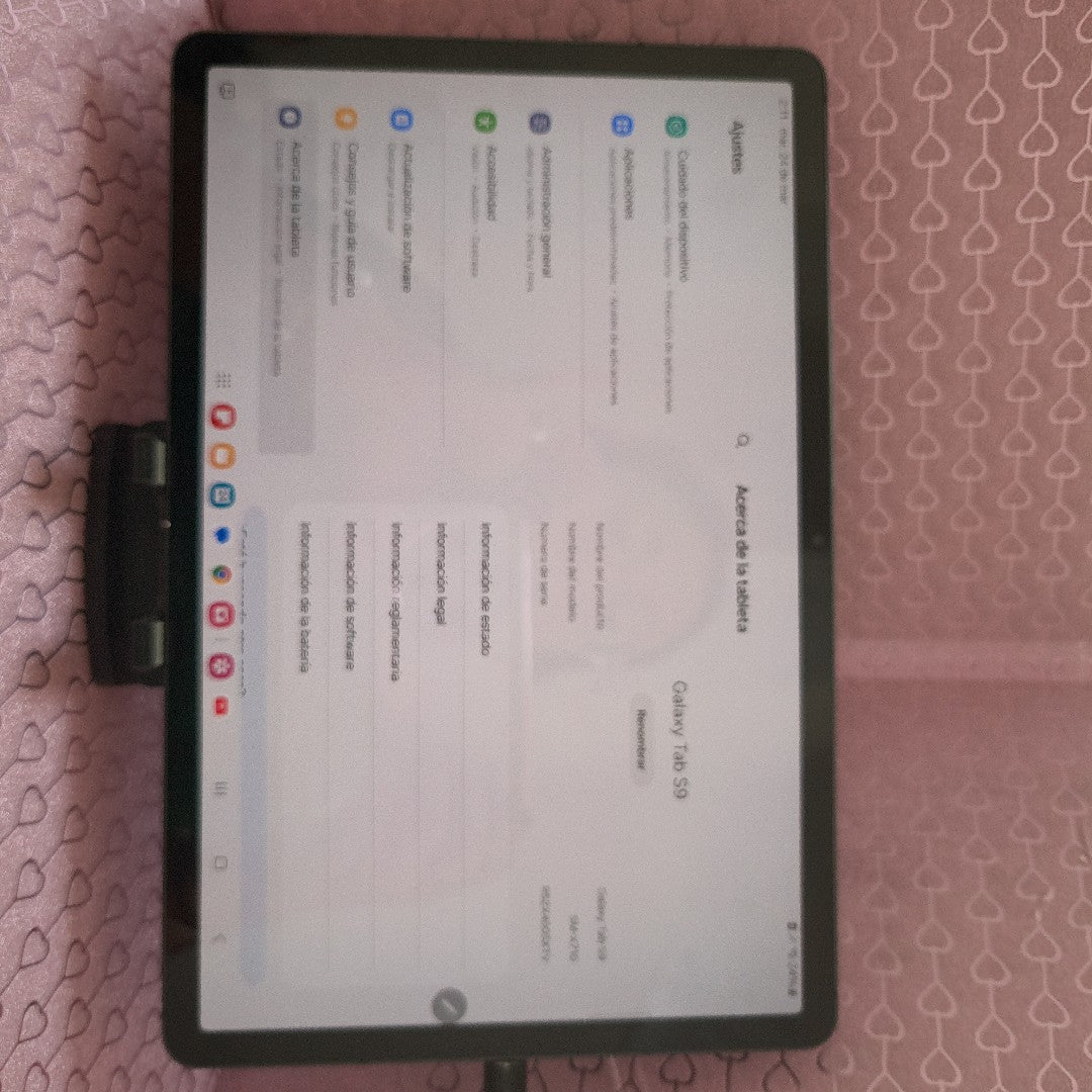 TABLETA SAMSUNG GALAXY TAB S9 SM-X710 (2023) 256 GB 12 GB RAM (SEMINUEVO)