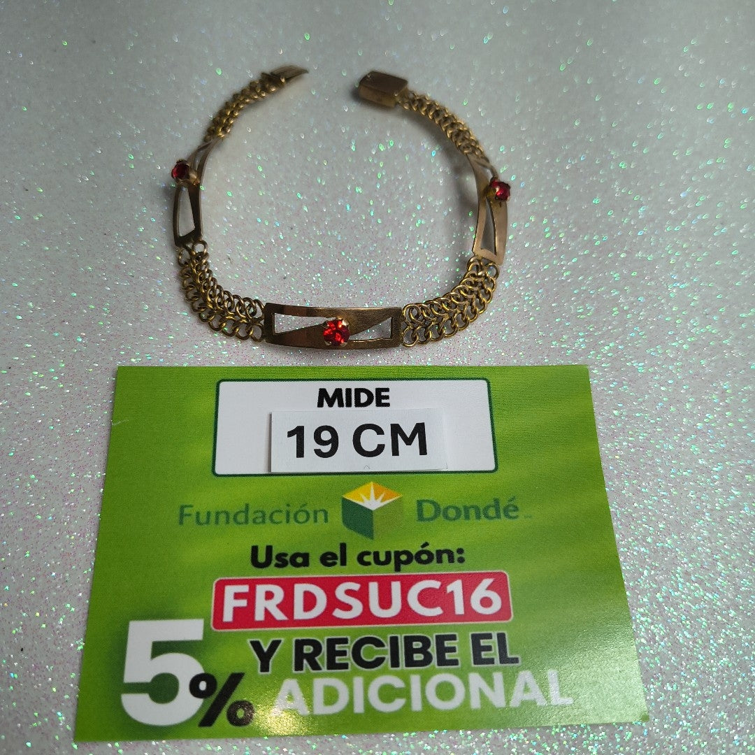 PULSERA ORO 10 K 9,10 GRMS (SEMINUEVO)