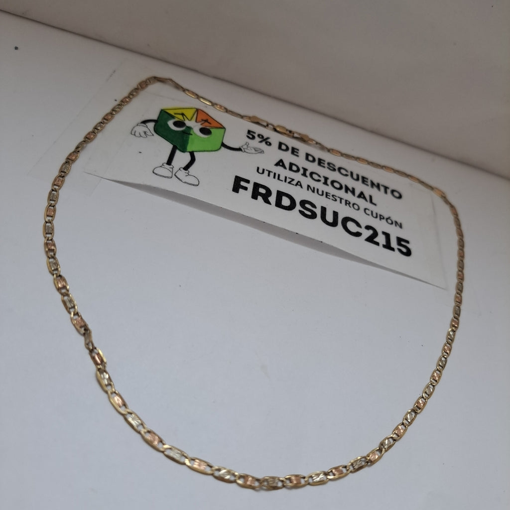 CADENA ORO 10 K 4,40 GRMS (SEMINUEVO)