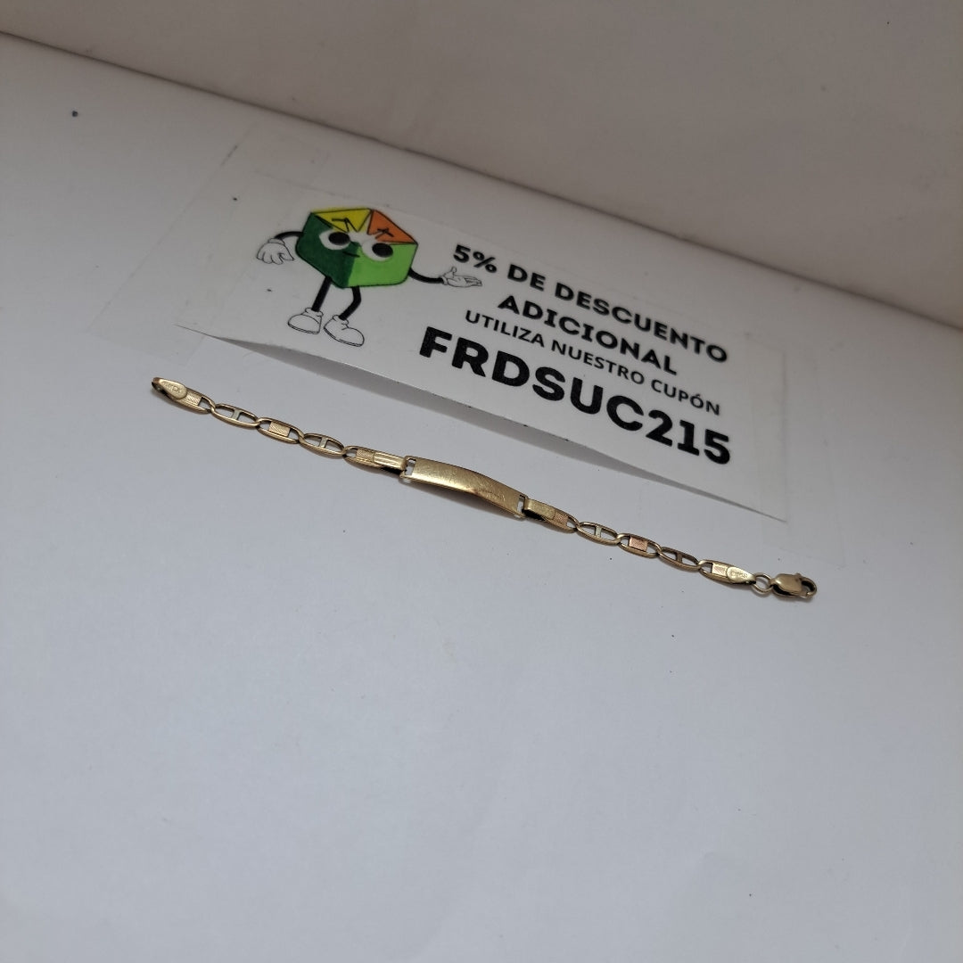 ESCLAVA ORO 10 K 3,00 GRMS (SEMINUEVO)