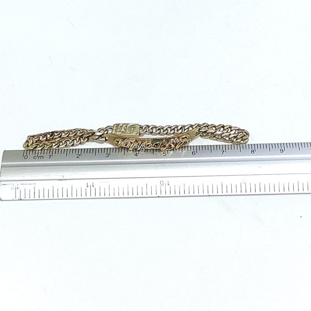 ESCLAVA ORO 14 K 7.4 GRMS (SEMINUEVO)