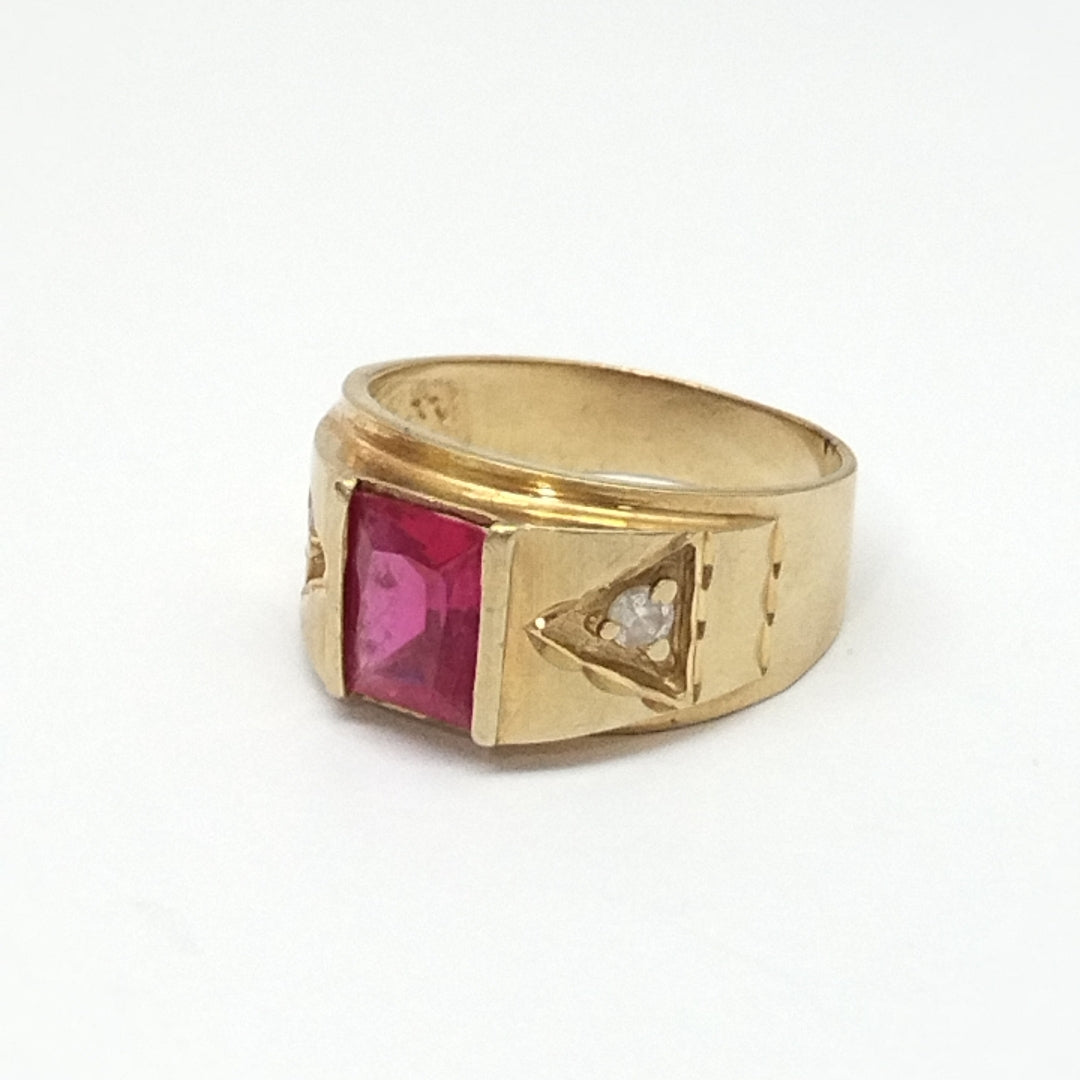 ANILLO ORO 14 K 6,60 GRMS (SEMINUEVO)