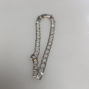 PULSERA ORO BLANCO 14 K 3,50 GRMS (SEMINUEVO)