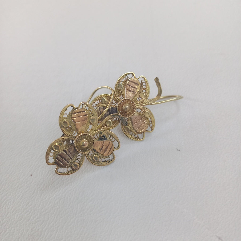 ARETES PAR ORO 8 K 3.7 GRMS (SEMINUEVO)
