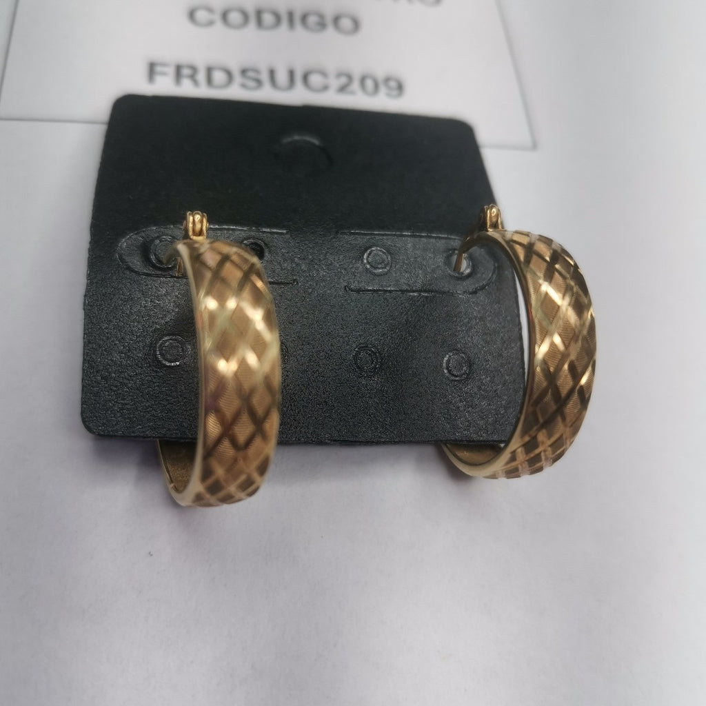 ARETES PAR ORO 10 K 2.8 GRMS (SEMINUEVO)