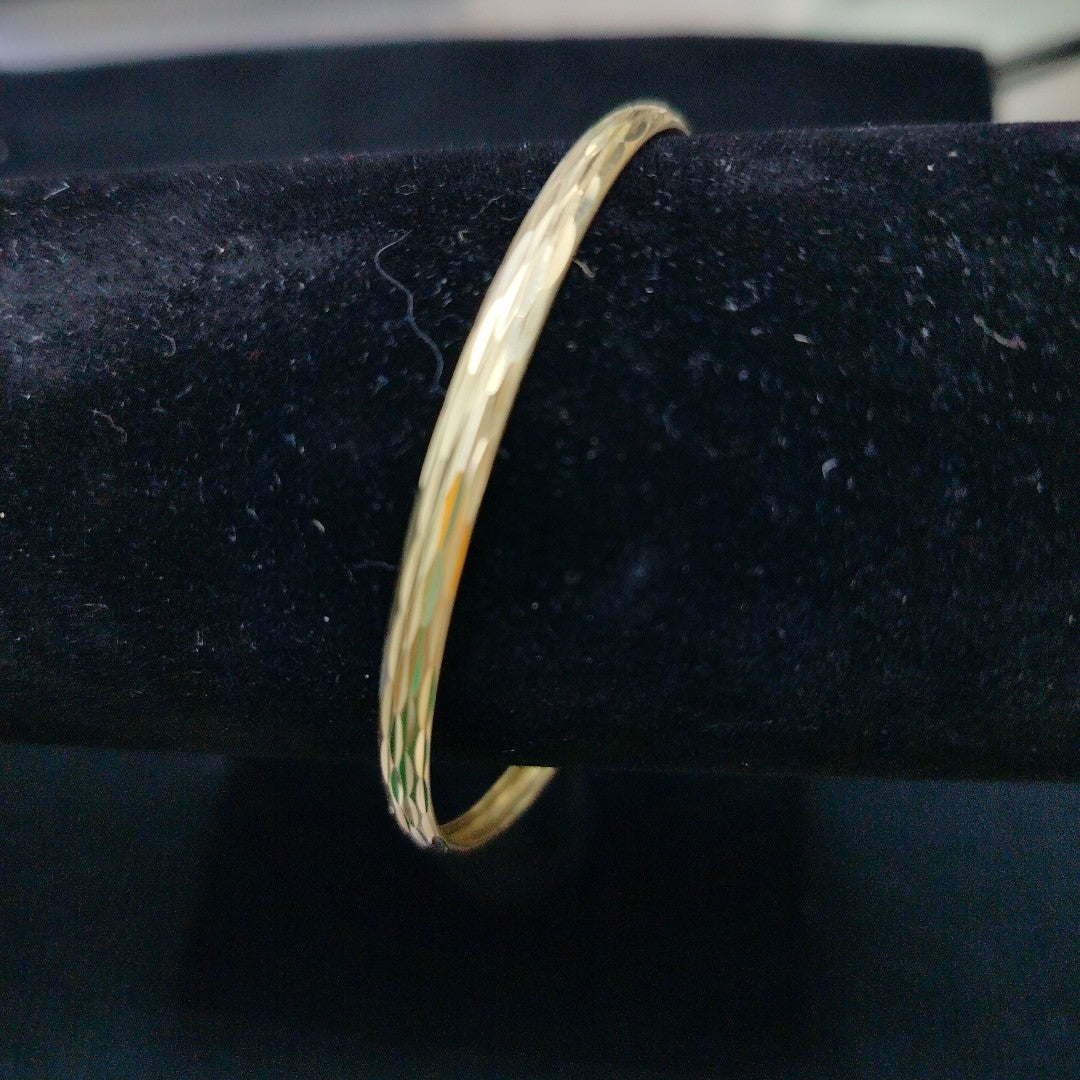 PULSERA RIGIDA ORO 10 K 4.3 GRMS (SEMINUEVO)
