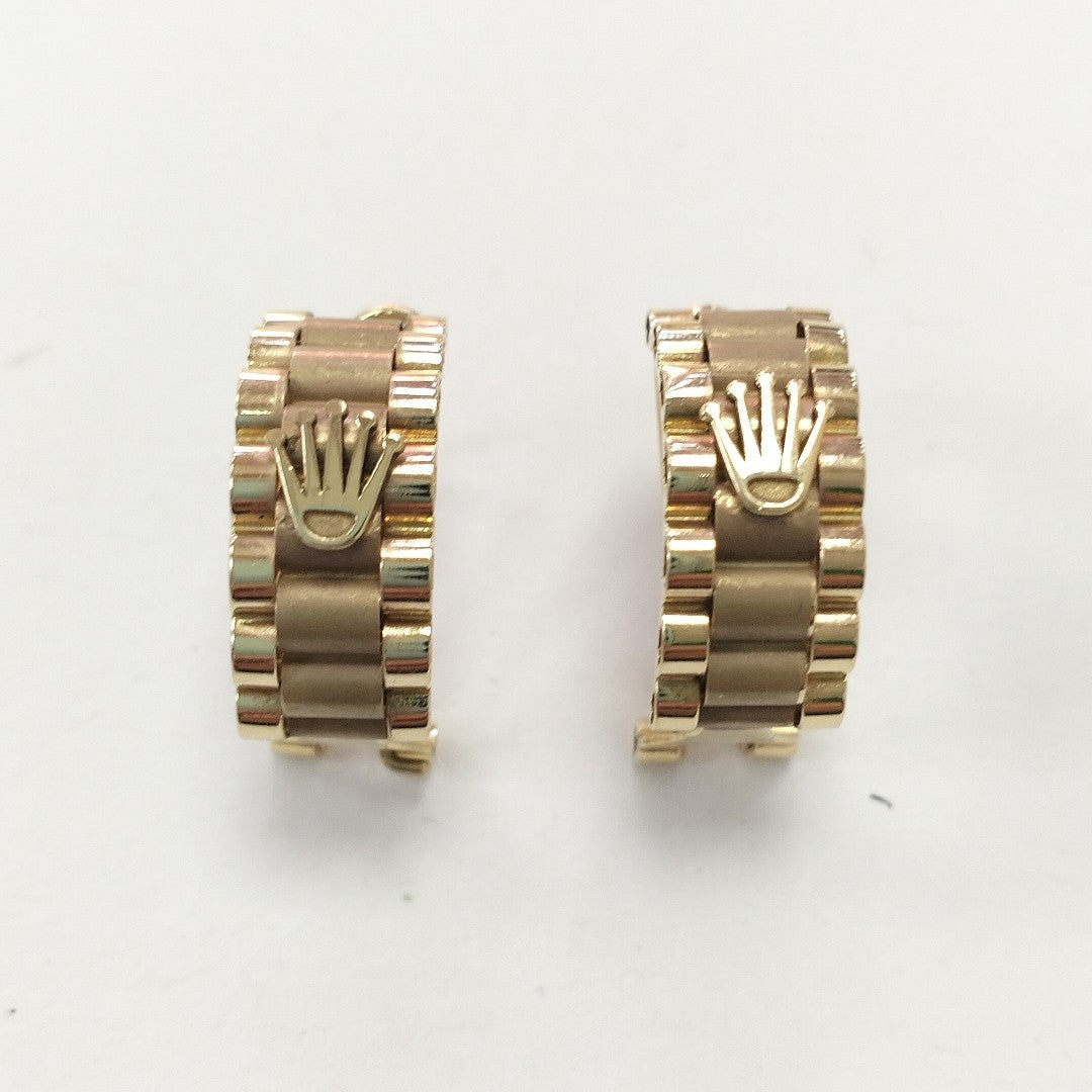 ARETES PAR ORO 14 K 5.5 GRMS (SEMINUEVO)