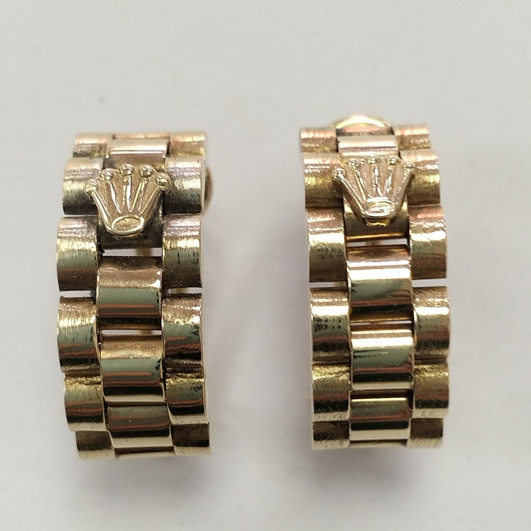 ARETES PAR ORO 14 K 10.3 GRMS (SEMINUEVO)