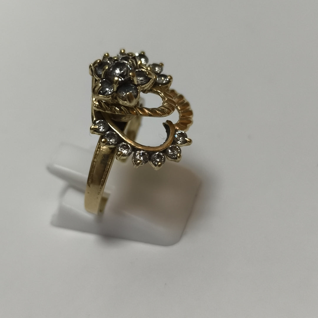 ANILLO ORO 14 K 5 GRMS (SEMINUEVO)