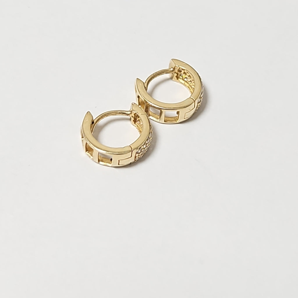 ARETES PAR ORO 14 K 1,80 GRMS (SEMINUEVO)