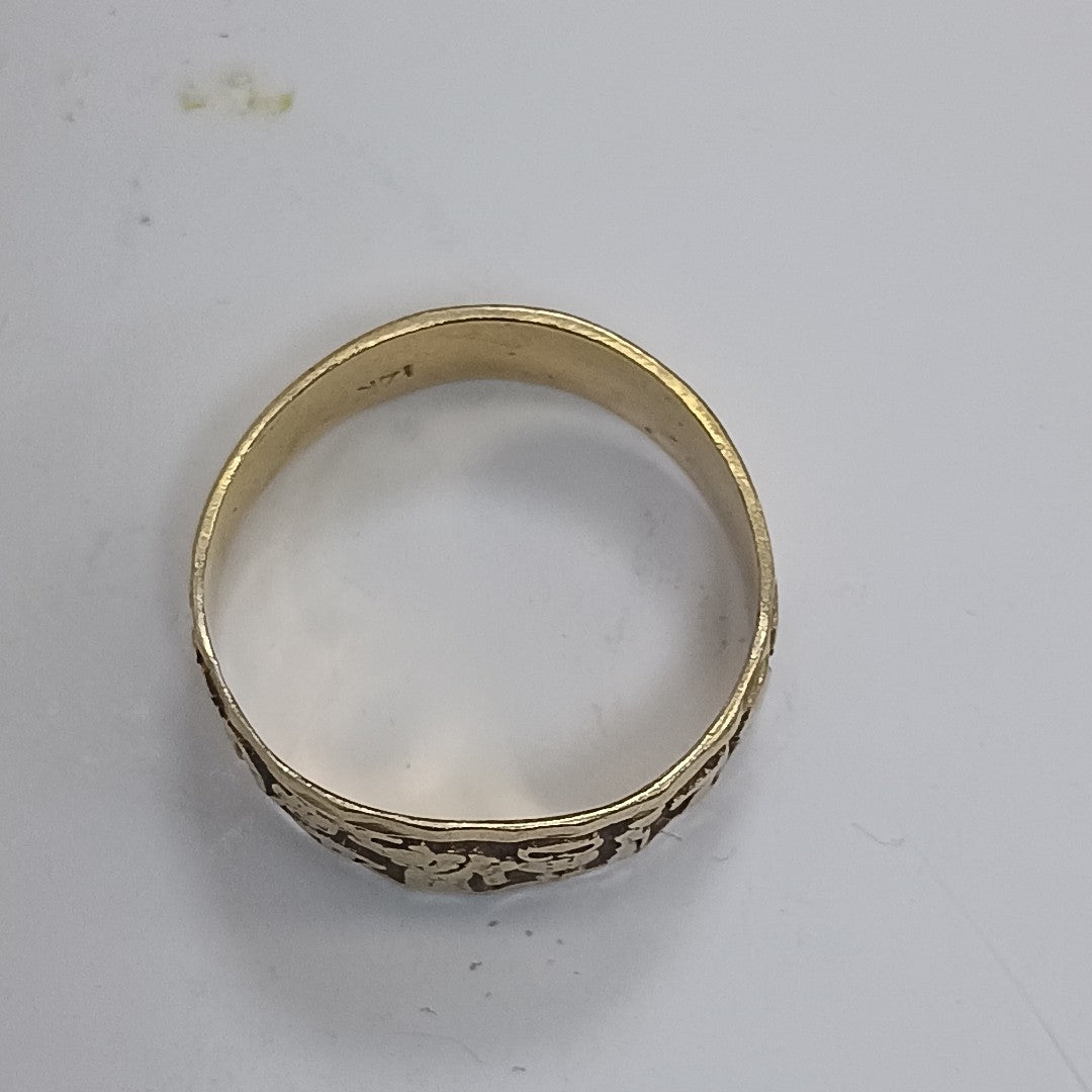 ARGOLLA DE LA SUERTE ORO 14 K 2,20 GRMS (SEMINUEVO)