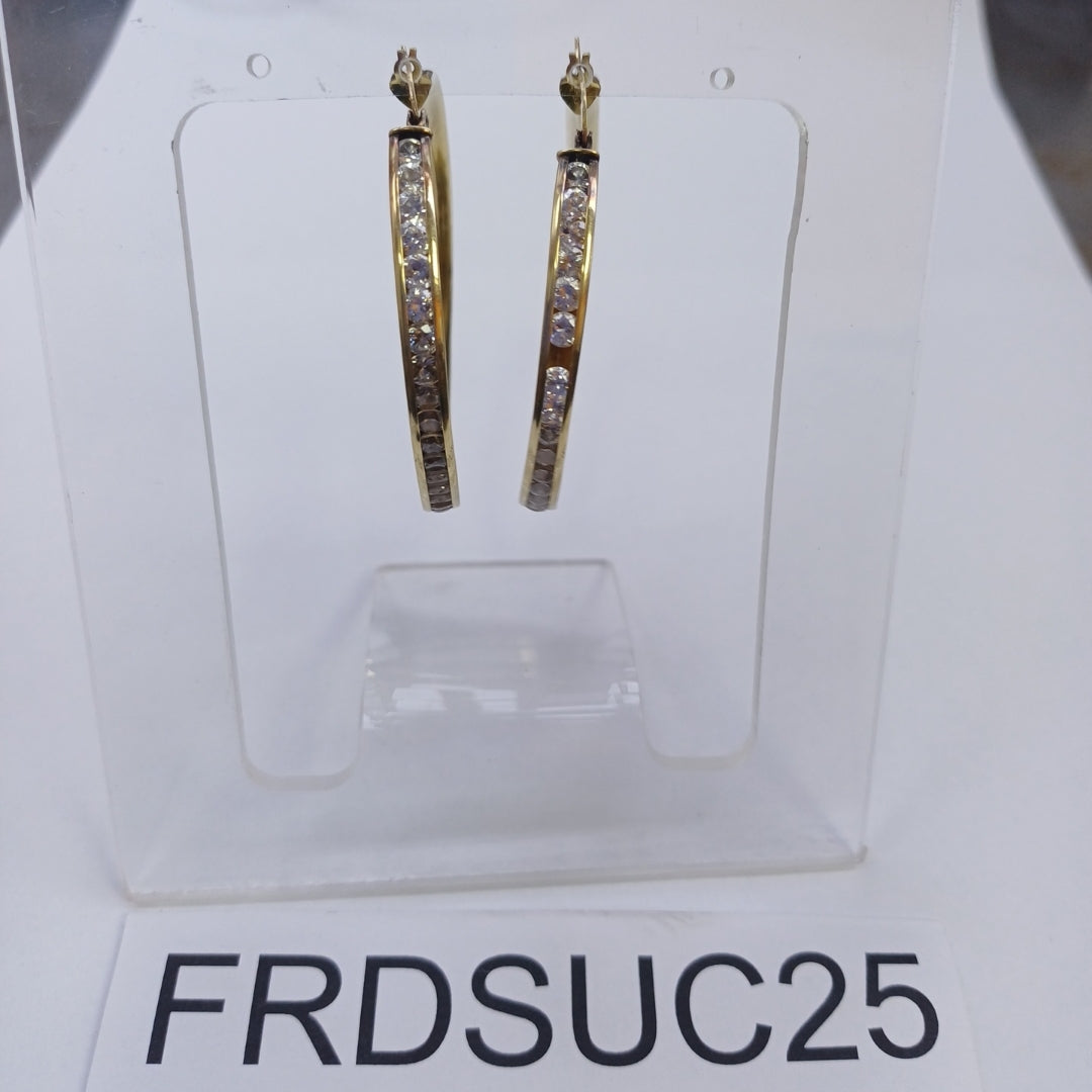 ARRACADAS PAR ORO 14 K 9.3 GRMS (SEMINUEVO)