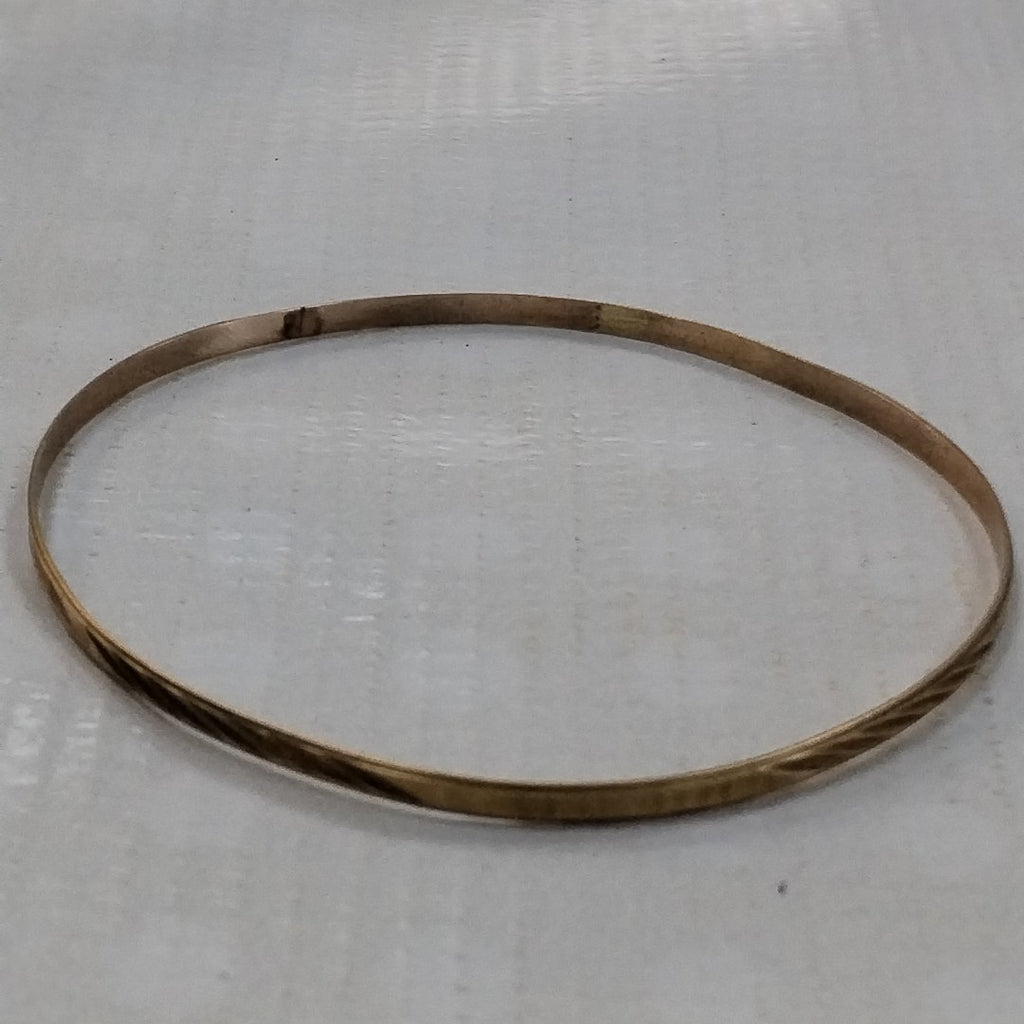 PULSERA RIGIDA ORO 8 K 3,50 GRMS (SEMINUEVO)