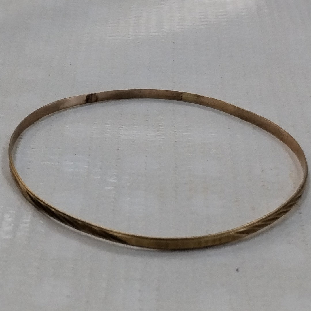 PULSERA RIGIDA ORO 8 K 3,50 GRMS (SEMINUEVO)
