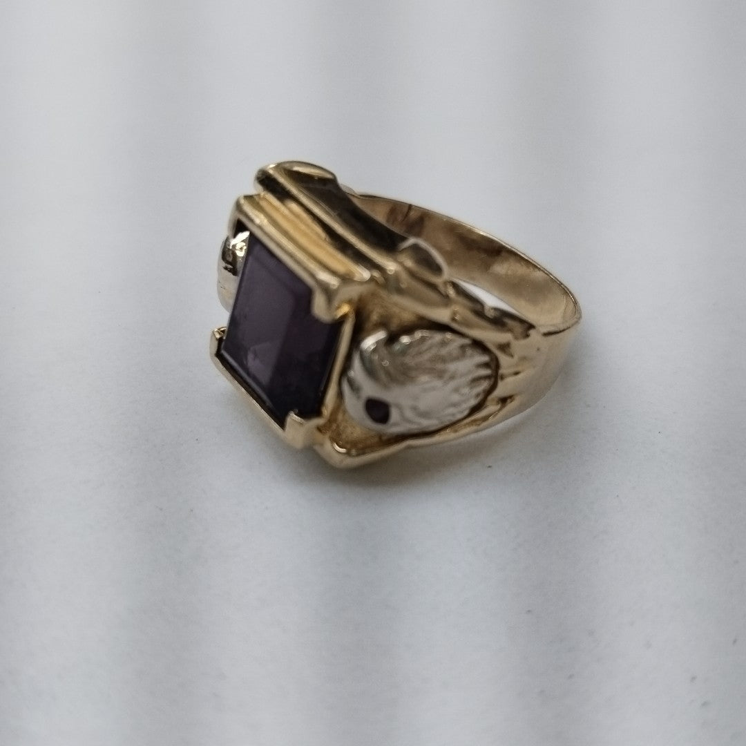 ANILLO ORO 14 K 12.3 GRMS (SEMINUEVO)