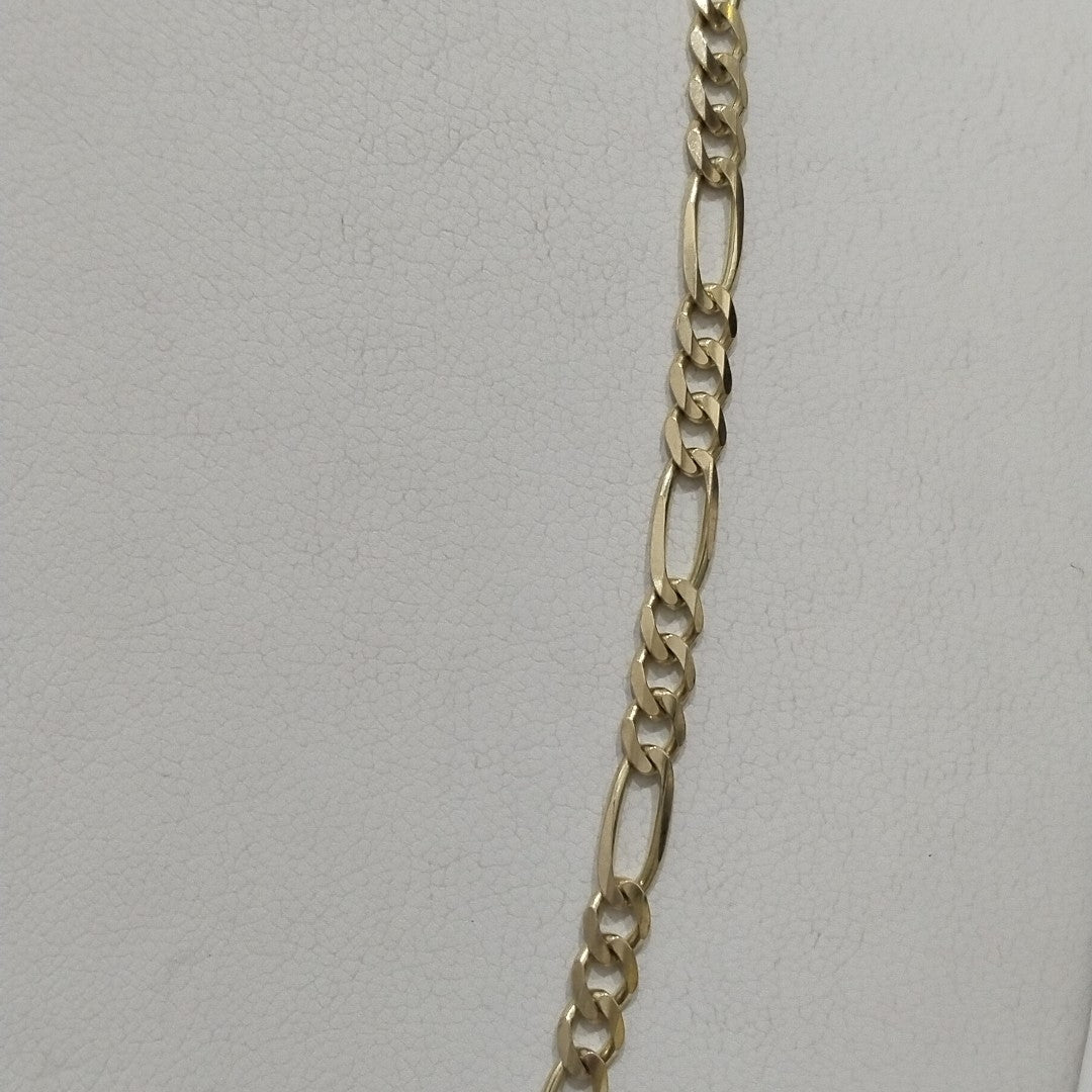 CADENA TEJIDO 3X1 11.9G 55 CM 14K (NUEVO)