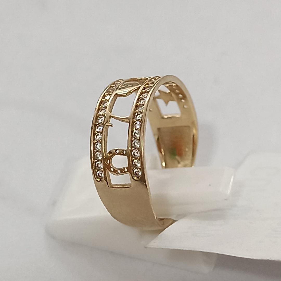 ANILLO ORO 14 K 2,50 GRMS (SEMINUEVO)