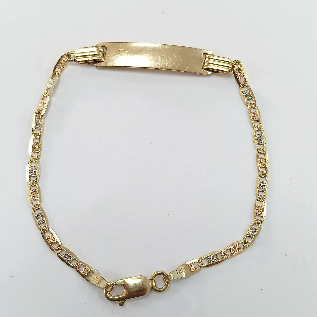 ESCLAVA ORO 14 K 3,10 GRMS (SEMINUEVO)