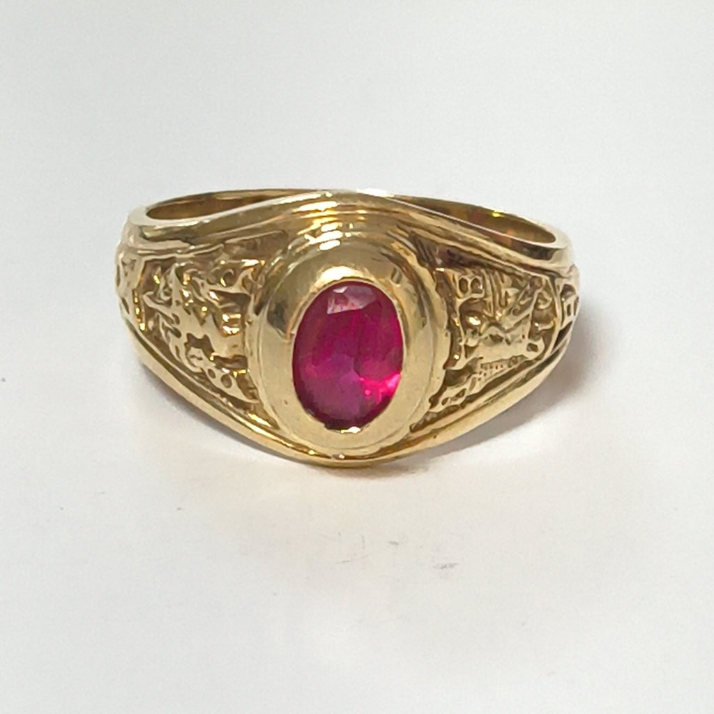 ANILLO ORO 14 K 7 GRMS (SEMINUEVO)