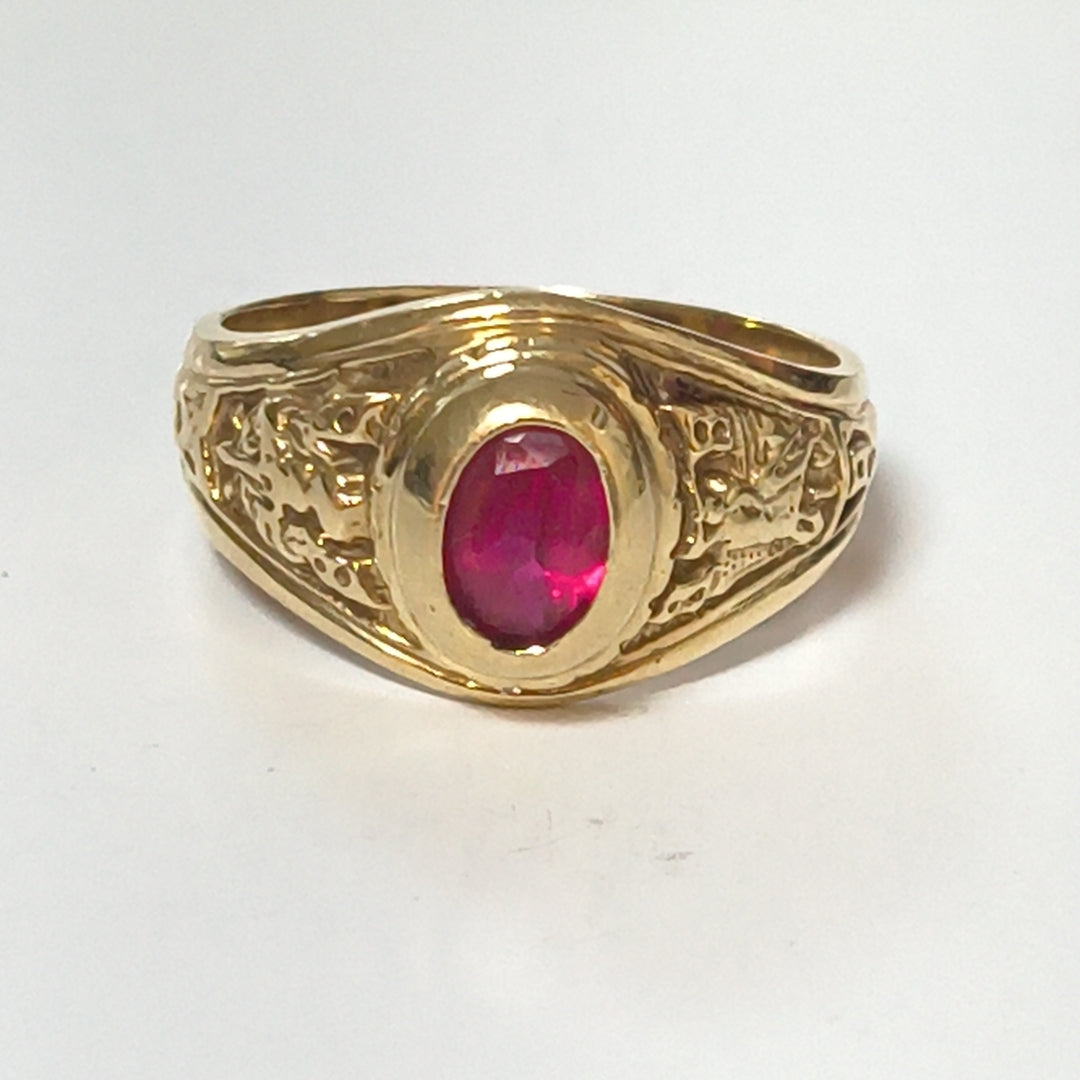 ANILLO ORO 14 K 7 GRMS (SEMINUEVO)