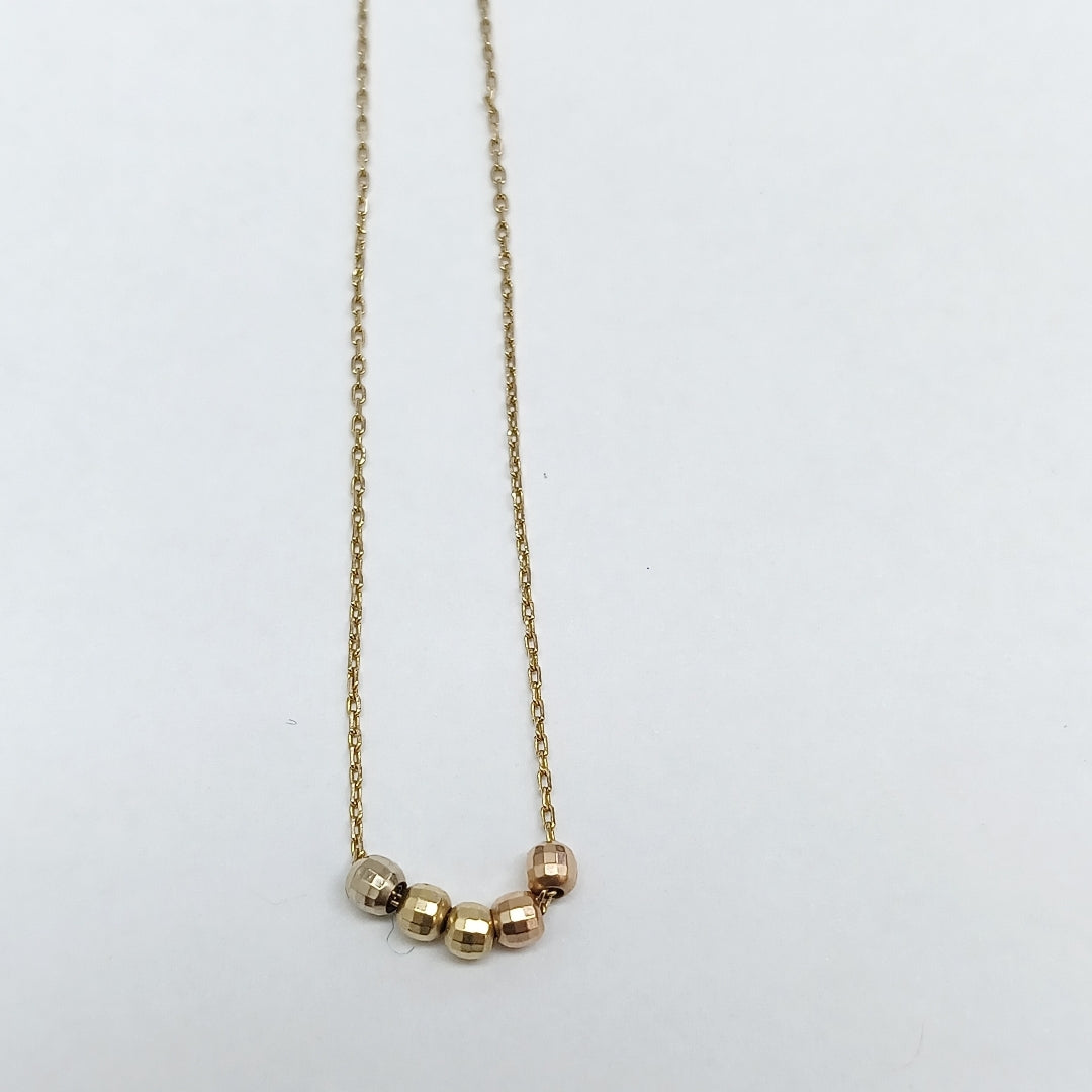 GARGANTILLA ORO 14 K 1.7 GRMS (SEMINUEVO)