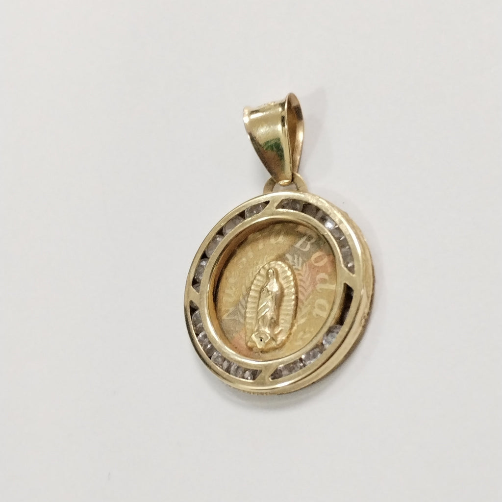 DIJE ORO, ORO COMBINADO 10 K 0.9 GRMS (SEMINUEVO)