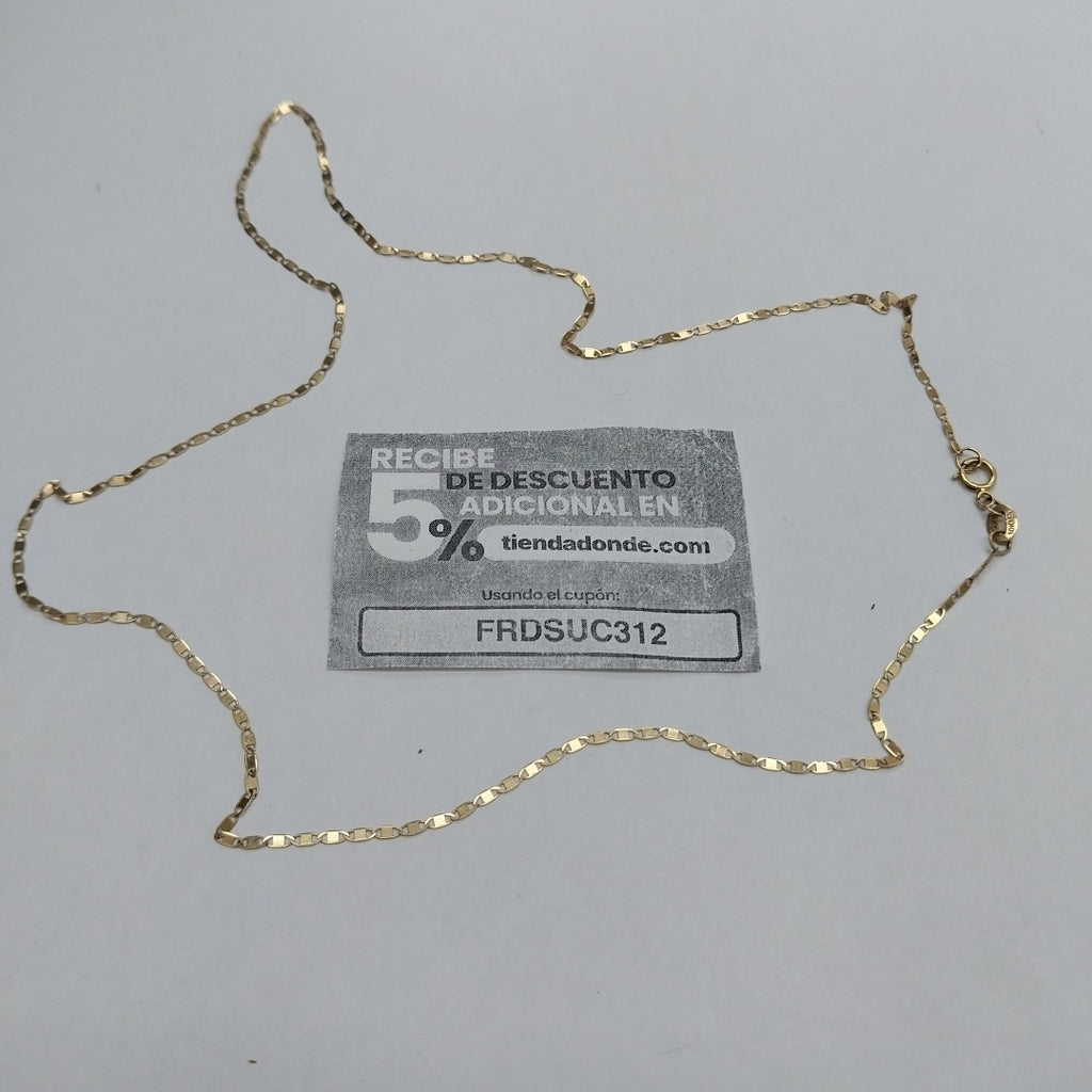 CADENA ORO 10 K 1.6 GRMS (SEMINUEVO)