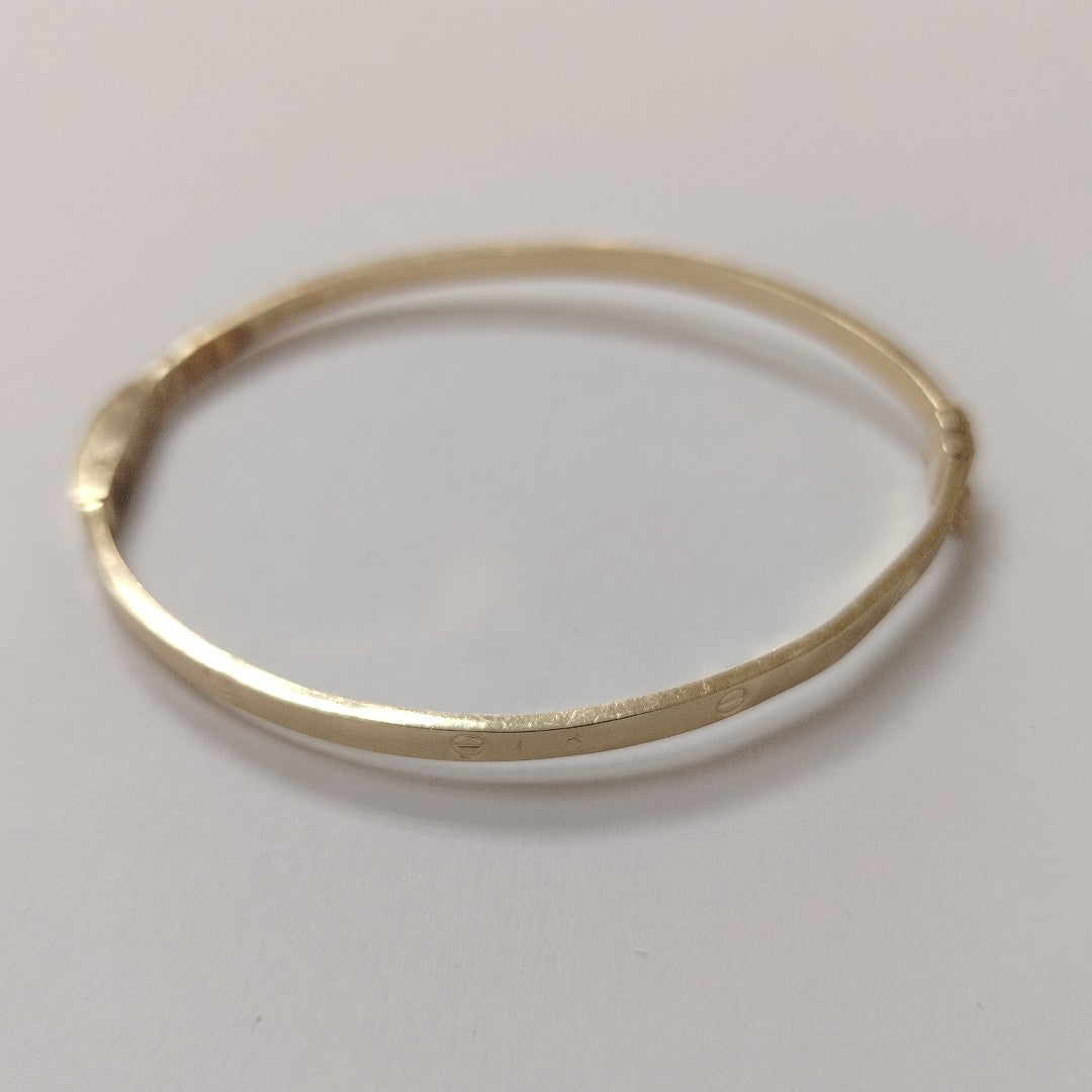 PULSERA RIGIDA ORO 10 K 5.1 GRMS (SEMINUEVO)
