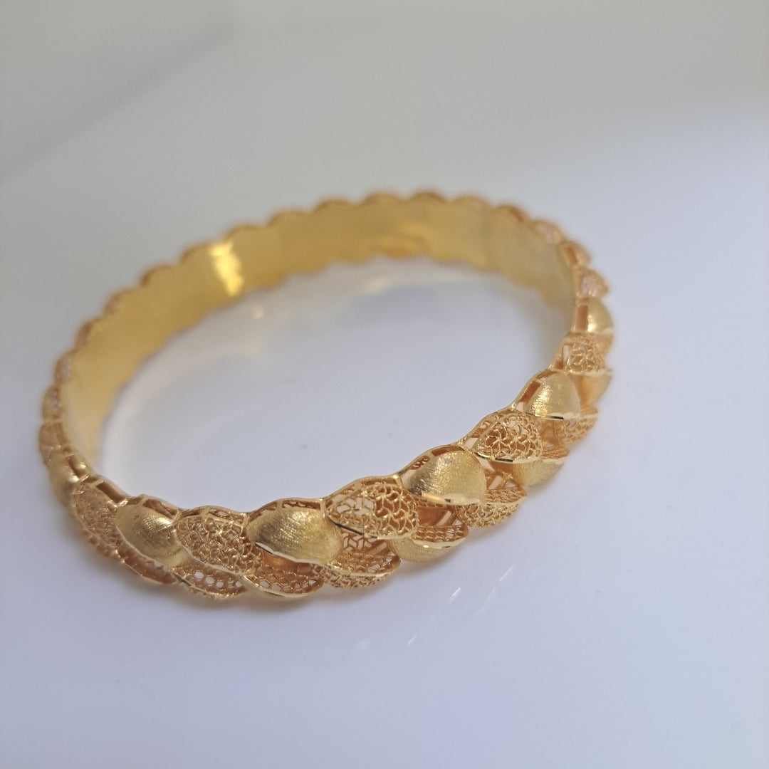PULSERA RIGIDA ORO 18 K 15.5 GRMS (SEMINUEVO)