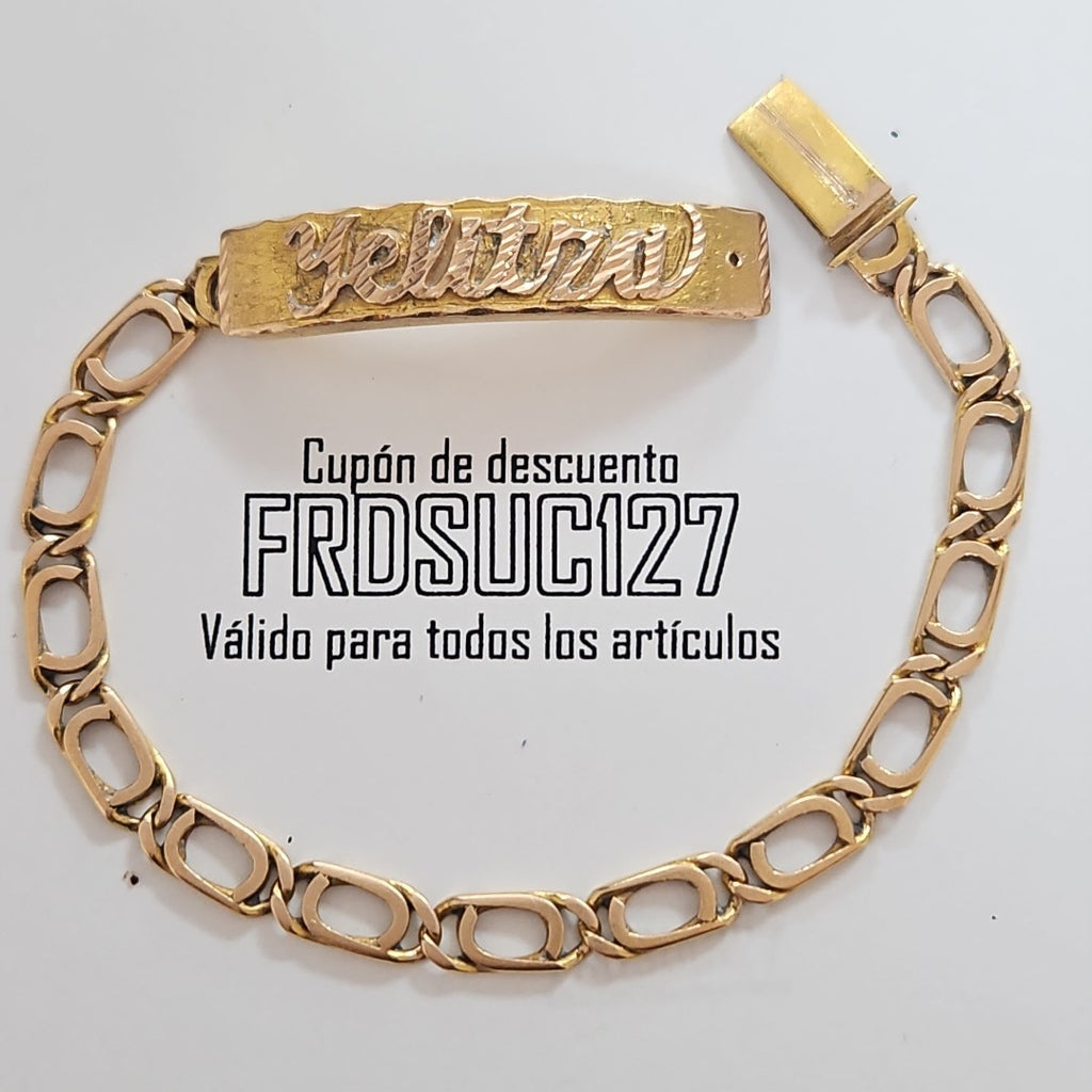 ESCLAVA ORO 10 K 10.1 GRMS (SEMINUEVO)