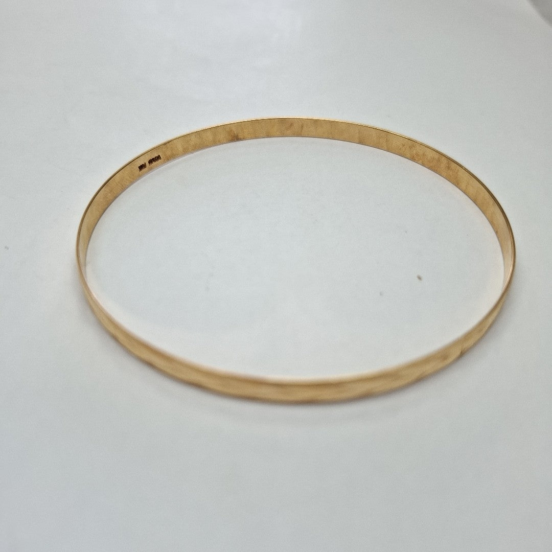 PULSERA RIGIDA ORO 14 K 6,90 GRMS (SEMINUEVO)