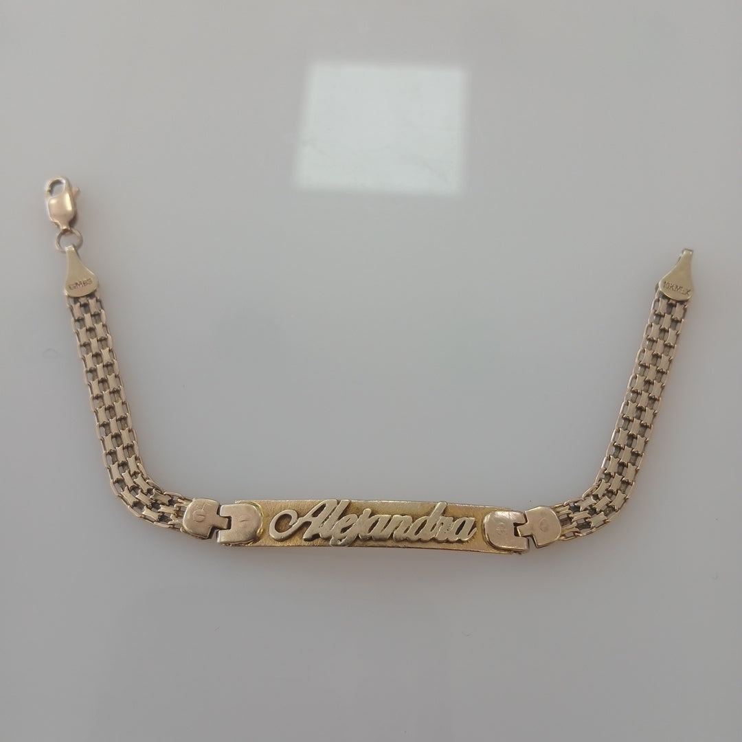 ESCLAVA ORO 10 K 5.5 GRMS (SEMINUEVO)