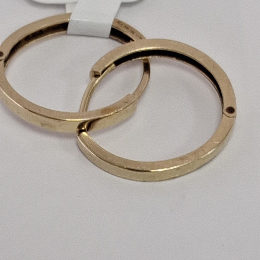 ARRACADAS PAR ORO 10 K 1.9 GRMS (SEMINUEVO)